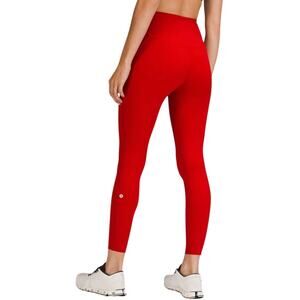 Lululemon Base Pace High-Rise Tight 25” Dark Red Size 12